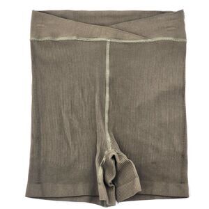 Free People Movement Shorts Womens Size Small Army Green Running Gym Workout